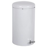 WITT Office/Medical 7 Gallon Step-on Receptacle - White